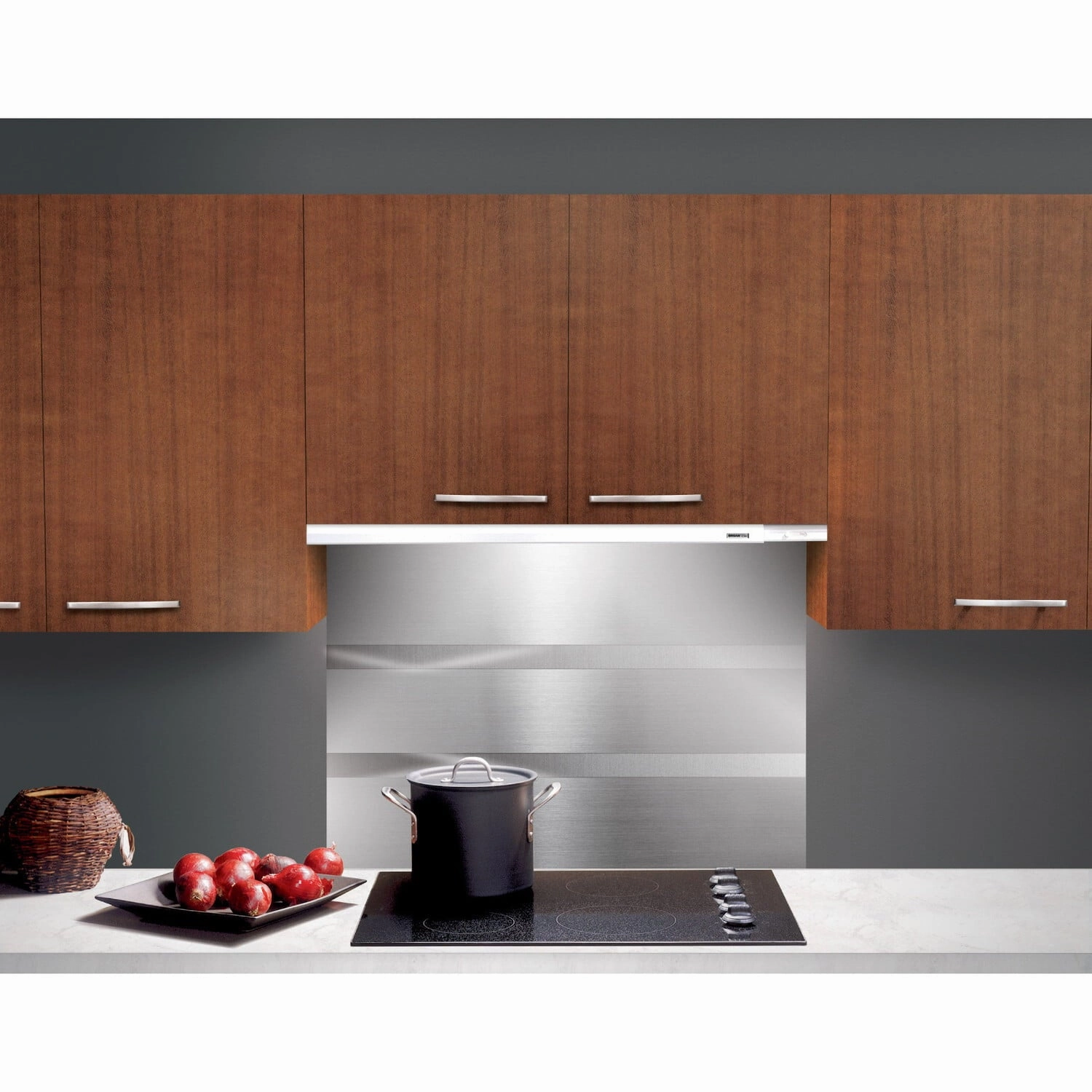 Broan 153604 Broan Elite 36-Inch Under-Cabinet Slide-Out Range Hood W/ Light, Brushed Aluminum