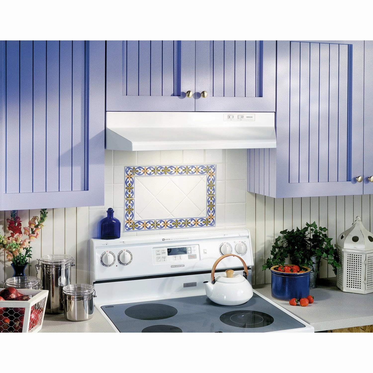 Broan 403001 Broan 30-Inch Ducted Under-Cabinet Range Hood, 160 Cfm, White