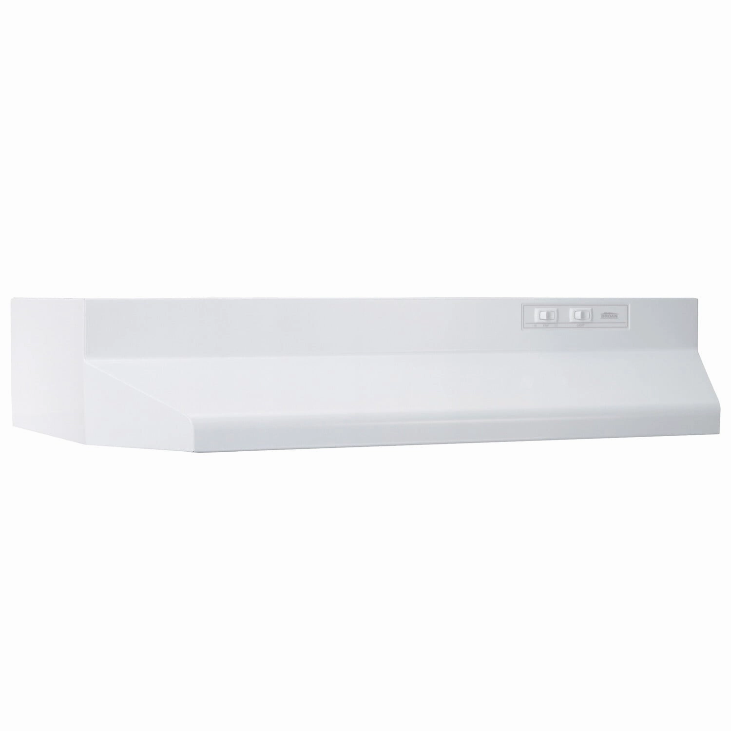 Broan 403001 Broan 30-Inch Ducted Under-Cabinet Range Hood, 160 Cfm, White Ventilation Range Hoods high suction kitchen exhaust hood