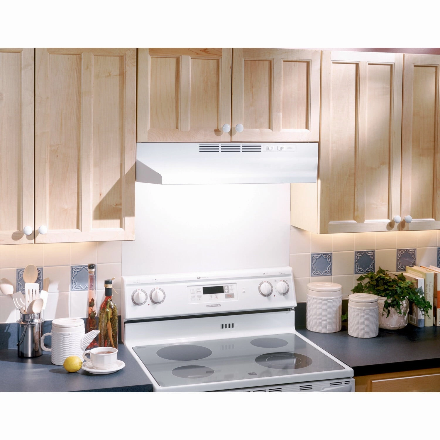 Broan 412101 Broan 21-Inch Ductless Under-Cabinet Range Hood, White