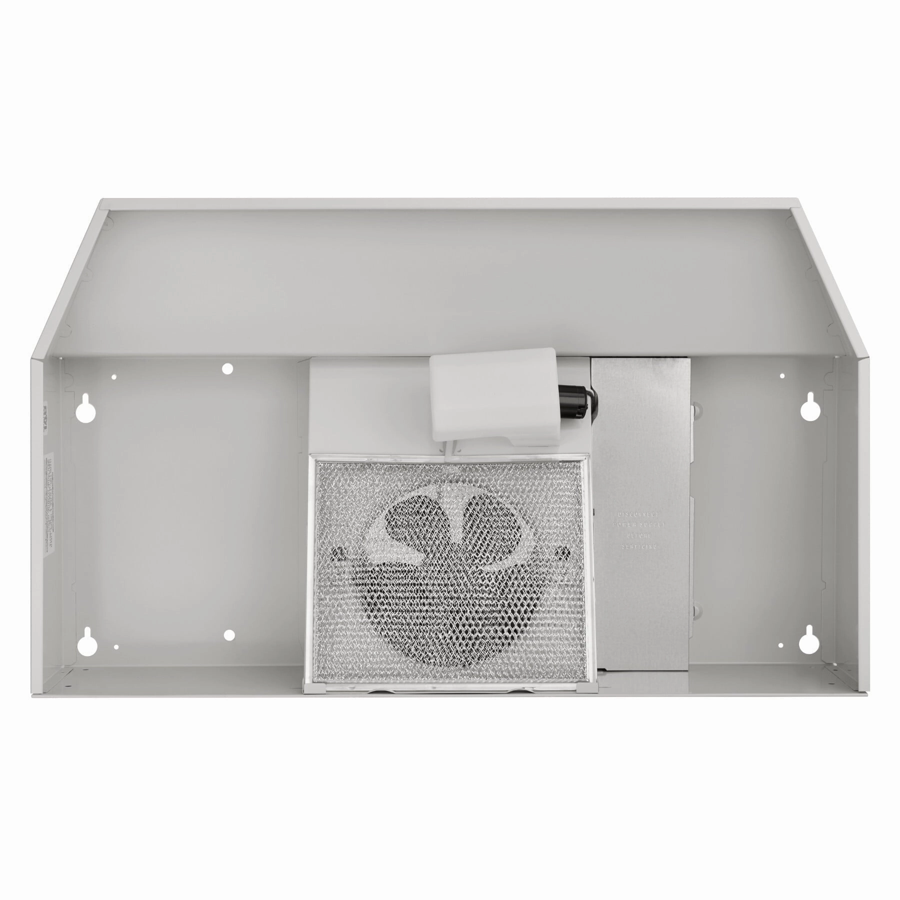 Broan 412101 Broan 21-Inch Ductless Under-Cabinet Range Hood, White
