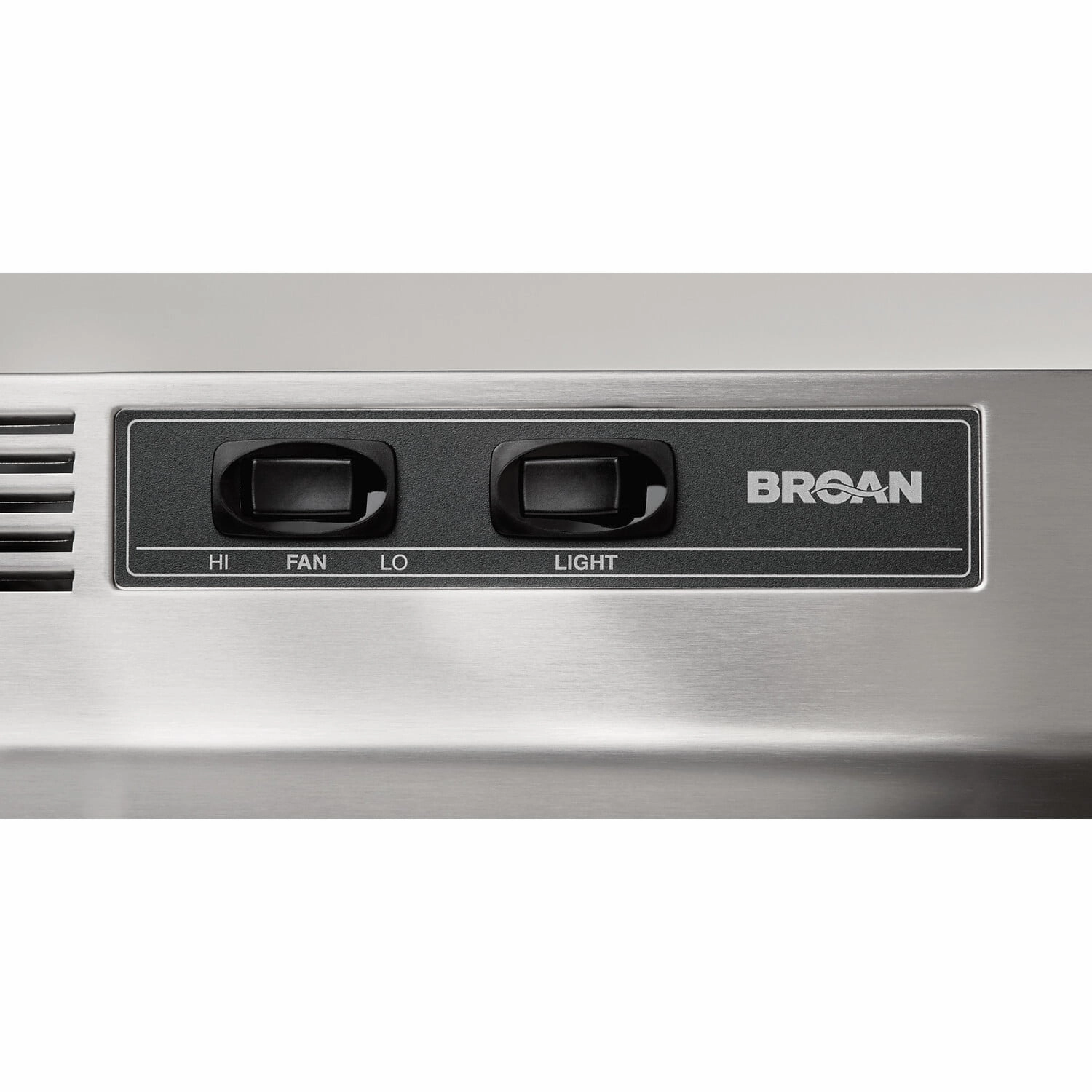 Broan 412404 Broan 24-Inch Ductless Under-Cabinet Range Hood, Stainless Steel