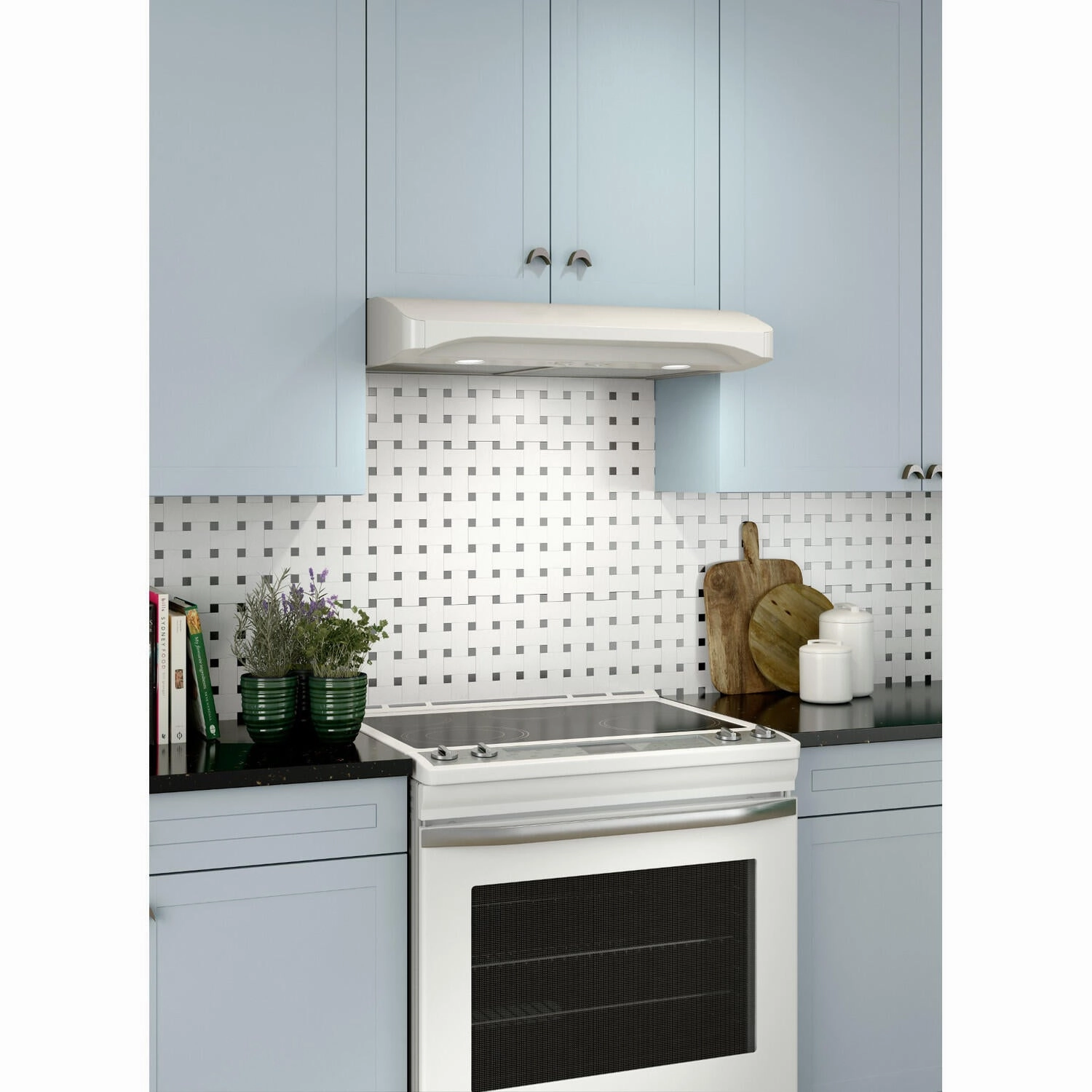 Broan ALT136WW Broan Elite 36-Inch Convertible Under-Cabinet Range Hood, White
