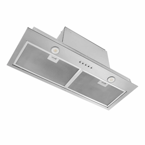 Broan BBN2303SS Broan 30-Inch Built-In Power Pack Insert, 350 Max Blower Cfm, Stainless Steel Ventilation Range Hoods high suction kitchen exhaust hood