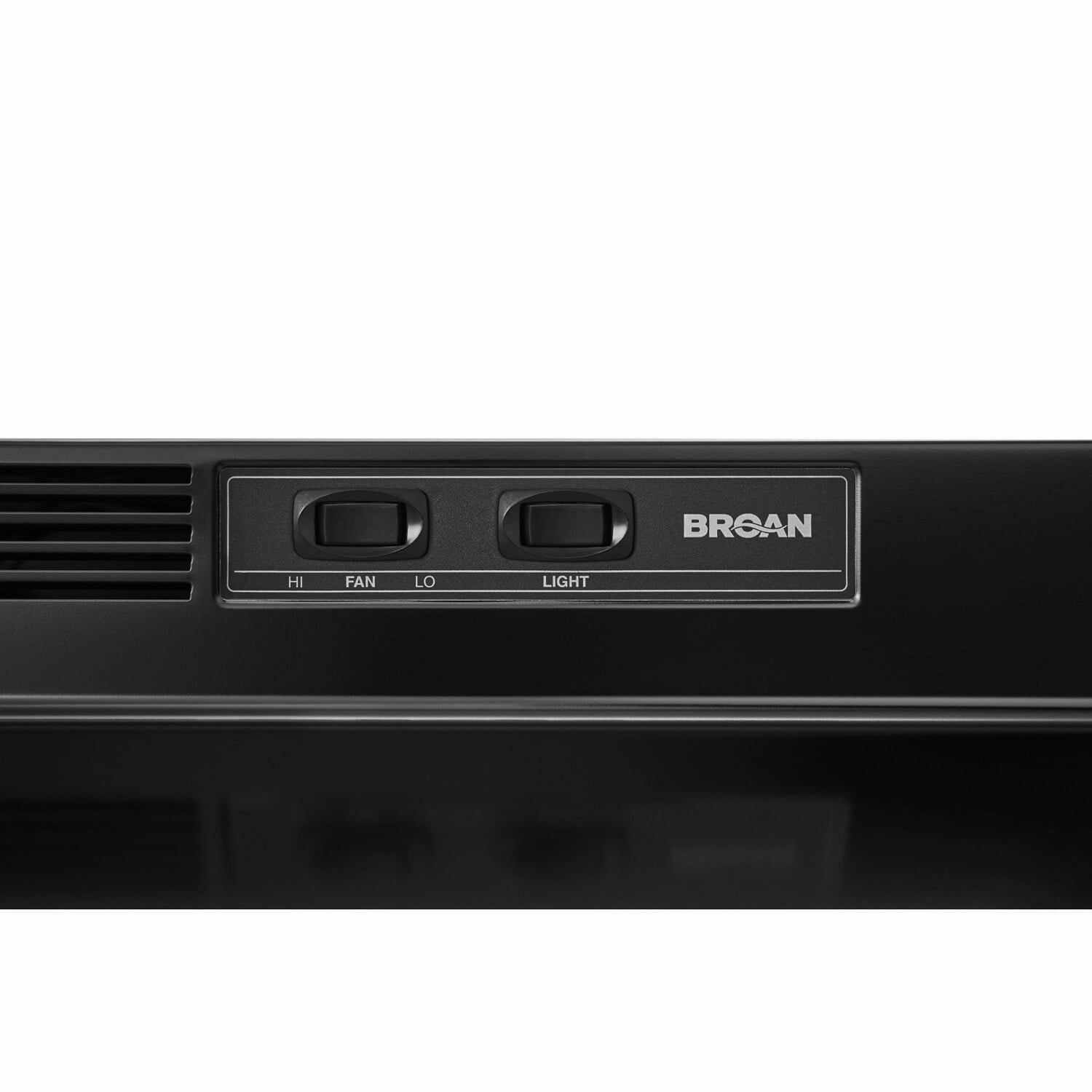 Broan BUEZ130BL Broan 30-Inch Ductless Under-Cabinet Range Hood W/ Easy Install System, Black
