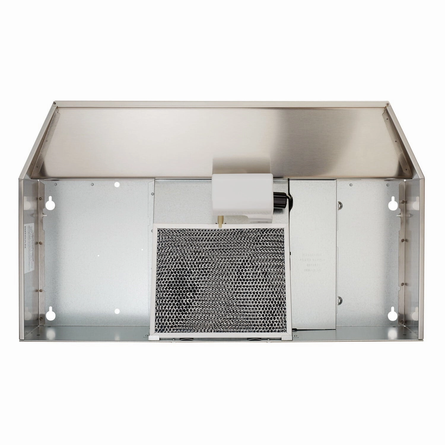 Broan BUEZ130SS Broan 30-Inch Ductless Under-Cabinet Range Hood W/ Easy Install System, Stainless Steel