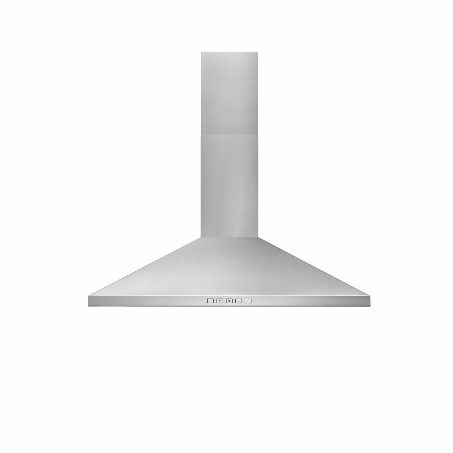 Broan BWP1364SS Broan 36-Inch Convertible Wall-Mount Pyramidal Chimney Range Hood, 450 Max Cfm, Stainless Steel