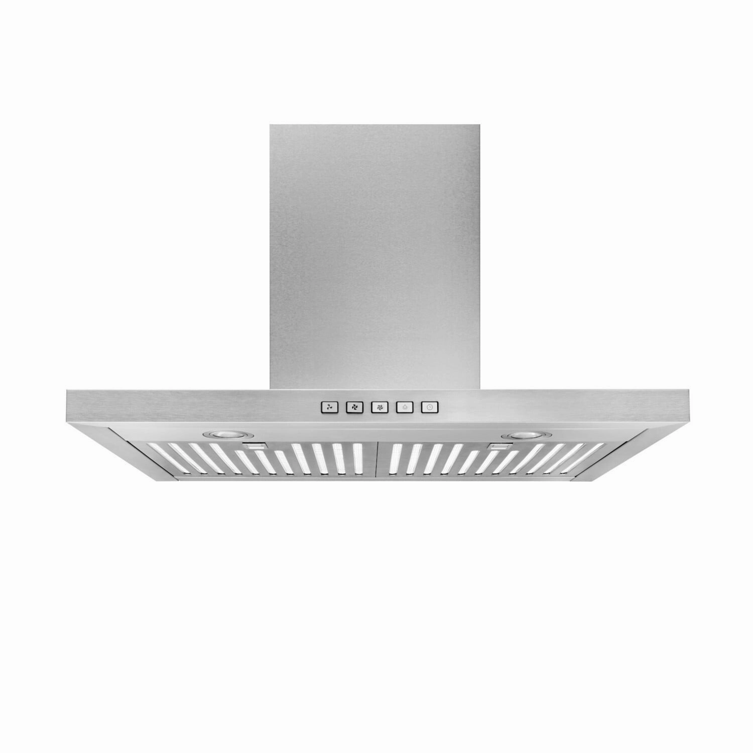 Broan BWT2304SS Broan 30-Inch Convertible Wall-Mount T-Style Chimney Range Hood, 450 Max Cfm, Stainless Steel