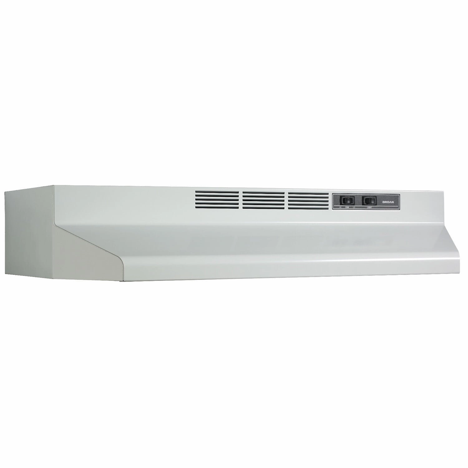 Broan F403601 Broan 36-Inch Convertible Under-Cabinet Range Hood, 160 Cfm, White Ventilation Range Hoods high suction kitchen exhaust hood