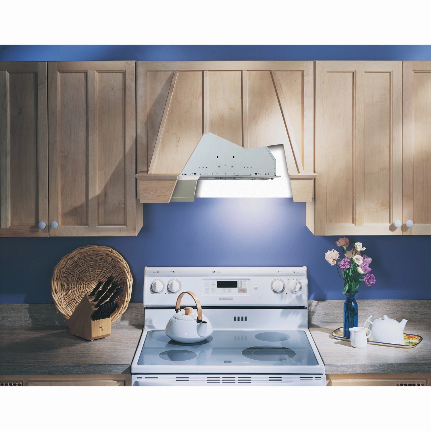 Broan PM390 Broan 20-1/2-Inch Custom Range Hood Power Pack, Silver Finish, 390 Cfm