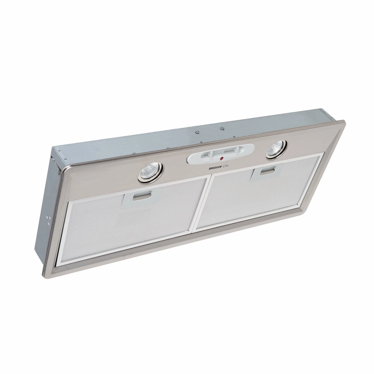 Broan RMPE7004 Broan 28-Inch Power Pack Insert For External Blower Range Hood Shell W/ Light, Stainless Steel