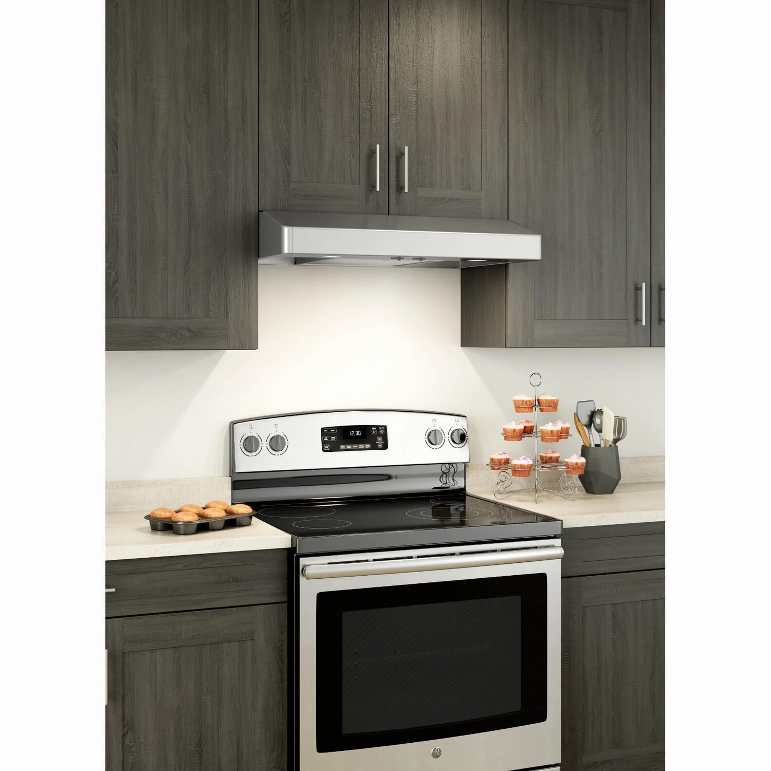 Broan TEN136SS Broan Elite 36-Inch Convertible Under-Cabinet Range Hood, Stainless Steel