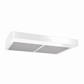 Broan TEN236WW Broan Elite 36-Inch Convertible Under-Cabinet Range Hood, White Ventilation Range Hoods high suction kitchen exhaust hood