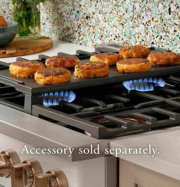 Caf? C2Y366P5TG2 Caf? 36" Smart Dual-Fuel Commercial-Style Range with 6 Burners (Natural Gas)