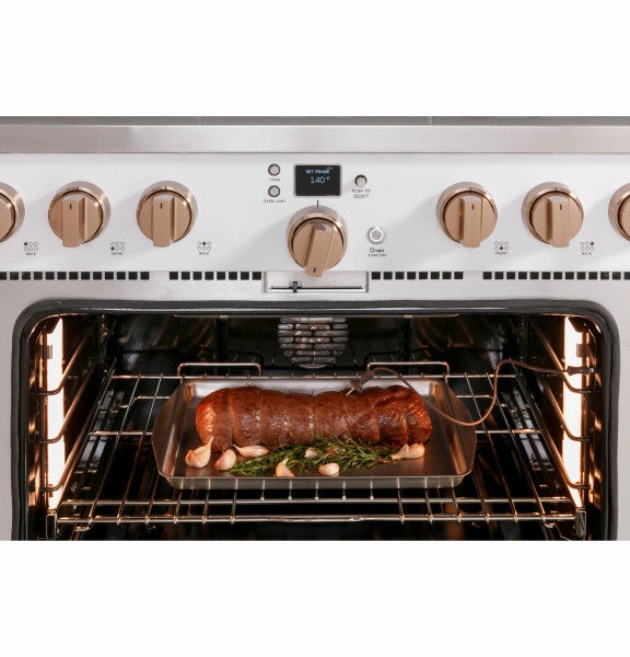 Caf? C2Y366P5TG2 Caf? 36" Smart Dual-Fuel Commercial-Style Range with 6 Burners (Natural Gas)
