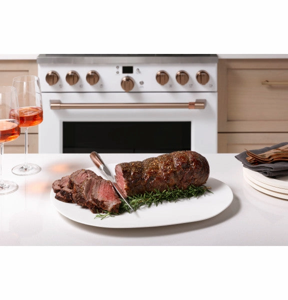 Caf? C2Y366P5TG2 Caf? 36" Smart Dual-Fuel Commercial-Style Range with 6 Burners (Natural Gas)