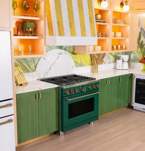 Caf? C2Y366P5TG2 Caf? 36" Smart Dual-Fuel Commercial-Style Range with 6 Burners (Natural Gas)