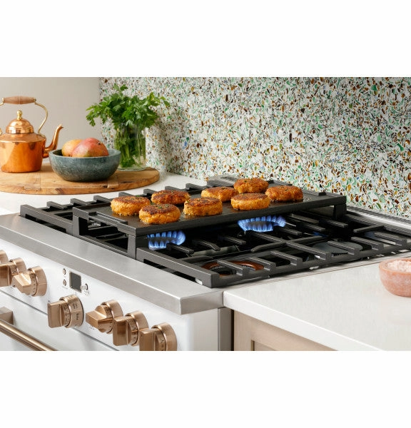 Caf? C2Y366P5TG2 Caf? 36" Smart Dual-Fuel Commercial-Style Range with 6 Burners (Natural Gas)