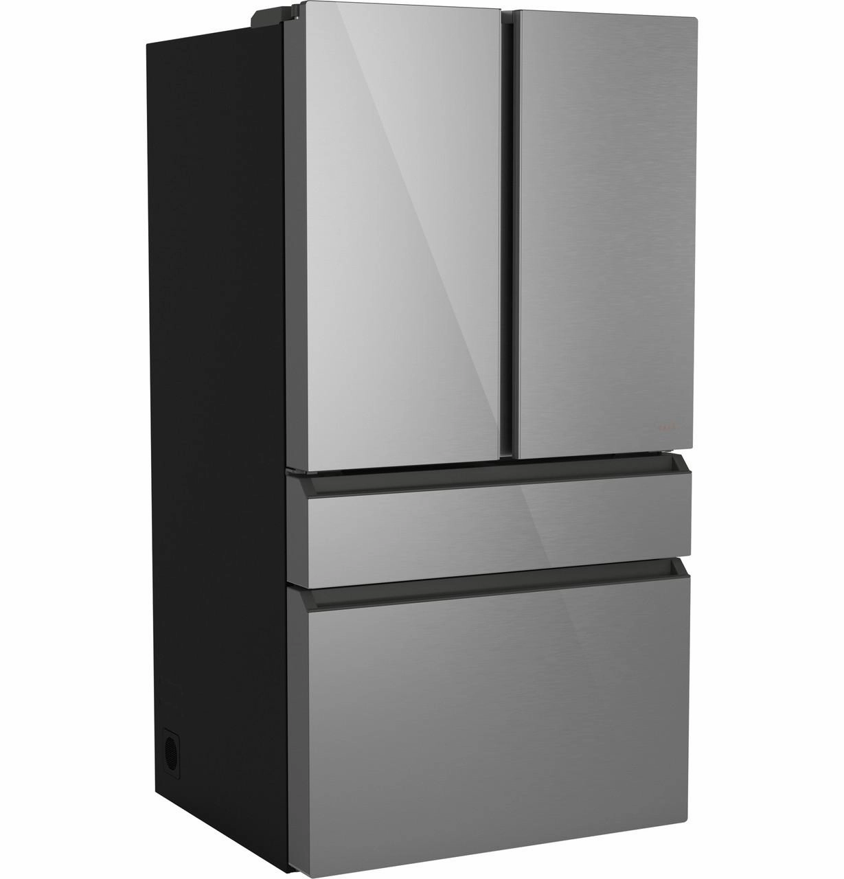 Cafe CGE29DM5TS5 Caf&#8482; Energy Star? 28.7 Cu. Ft. Smart 4-Door French-Door Refrigerator In Platinum Glass With Dual-Dispense Autofill Pitcher