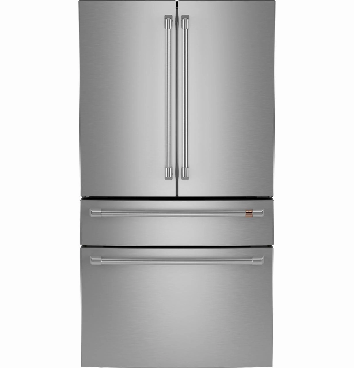 Cafe CGE29DP2TS1 Caf&#8482; Energy Star? 28.7 Cu. Ft. Smart 4-Door French-Door Refrigerator With Dual-Dispense Autofill Pitcher Freestanding Refrigerators freestanding fridge freezer combo
