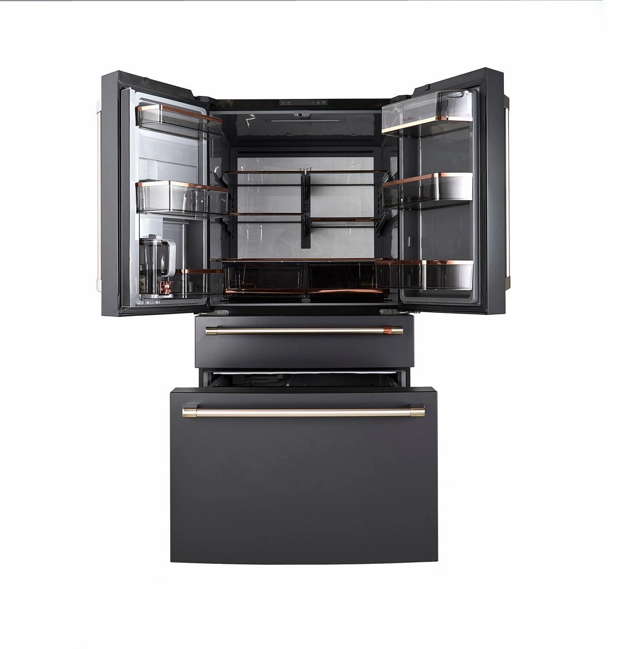 Cafe CGE29DP3TD1 Caf&#8482; Energy Star? 28.7 Cu. Ft. Smart 4-Door French-Door Refrigerator With Dual-Dispense Autofill Pitcher