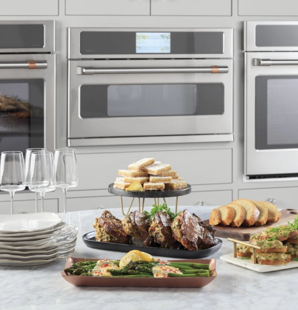 Cafe CSB913P3ND1 Caf 30" Smart Five In One Oven With 120V Advantium Technology