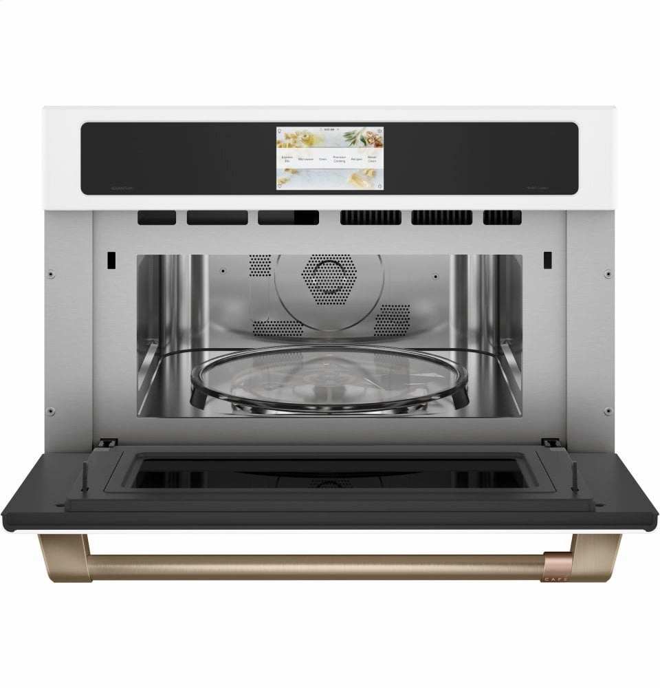 Cafe CSB913P4NW2 Caf 30" Smart Five In One Oven With 120V Advantium Technology