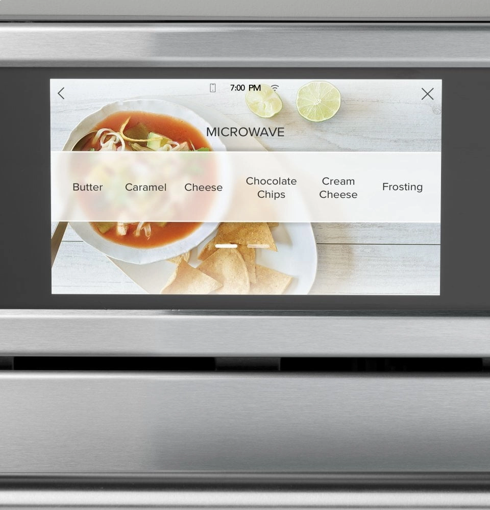 Cafe CSB913P4NW2 Caf 30" Smart Five In One Oven With 120V Advantium Technology