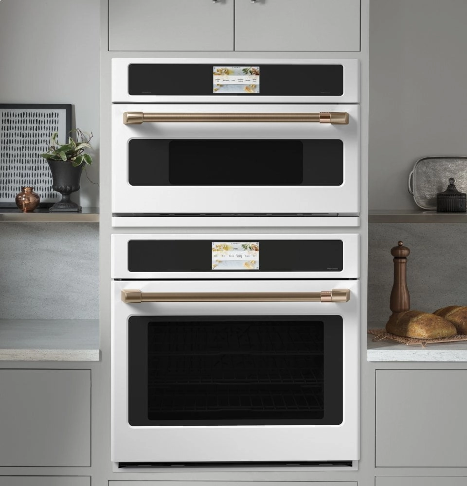 Cafe CSB913P4NW2 Caf 30" Smart Five In One Oven With 120V Advantium Technology