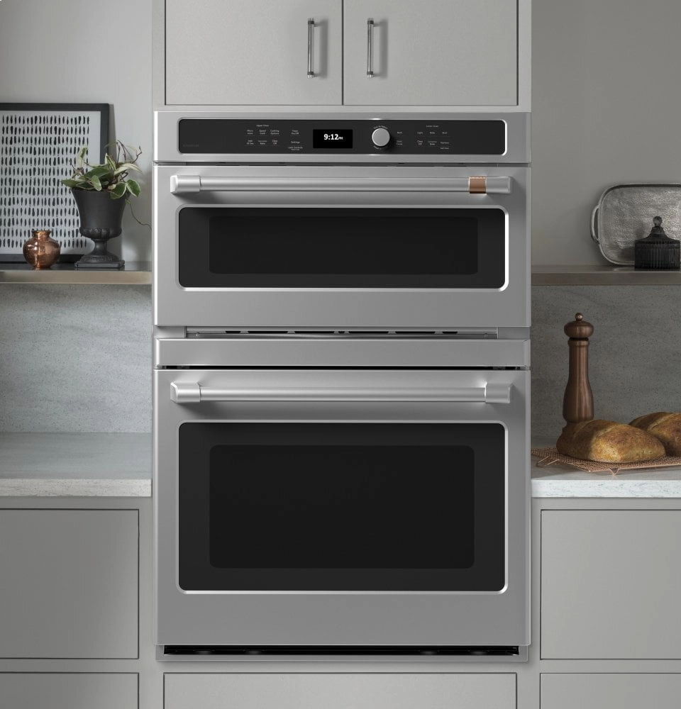 Cafe CTC912P2NS1 Caf 30 In. Combination Double Wall Oven With Convection And Advantium Technology