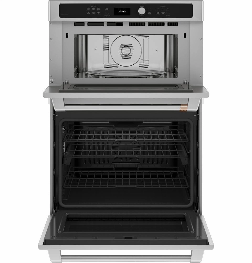 Cafe CTC912P2NS1 Caf 30 In. Combination Double Wall Oven With Convection And Advantium Technology