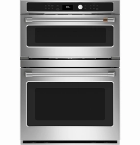 Cafe CTC912P2NS1 Caf 30 In. Combination Double Wall Oven With Convection And Advantium Technology Wall Ovens 27 inch wall oven built-in
