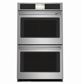 Cafe CTD90DP2NS1 Caf&#8482; Professional Series 30" Smart Built-In Convection Double Wall Oven Wall Ovens convection wall oven with steam assist