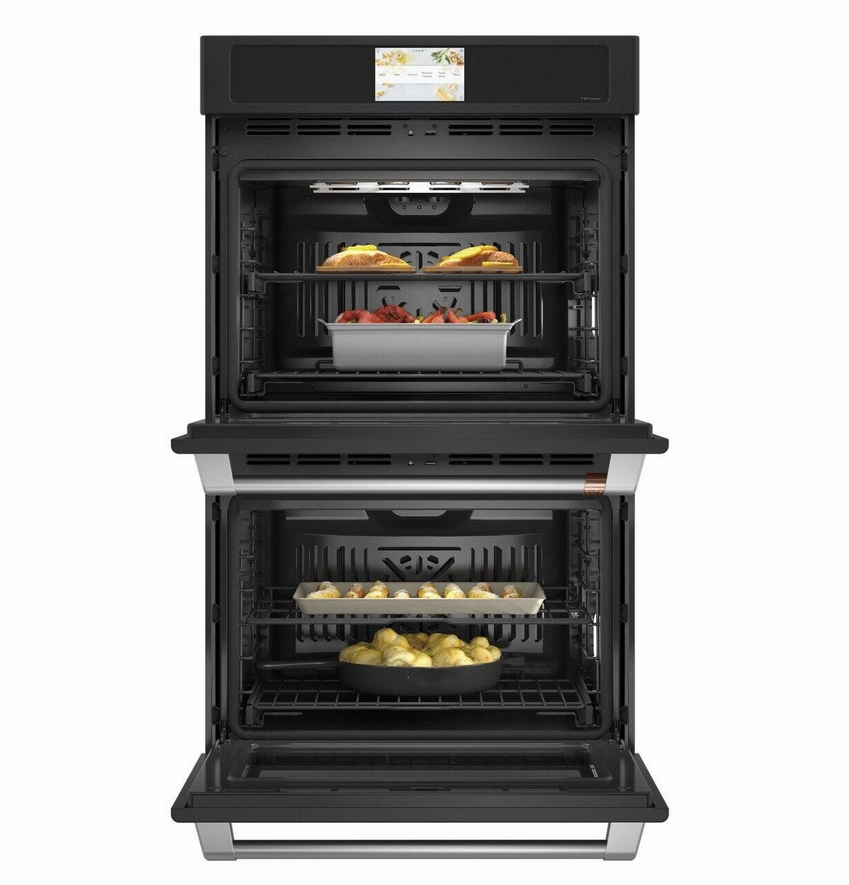 Cafe CTD90DP3ND1 Caf&#8482; Professional Series 30" Smart Built-In Convection Double Wall Oven