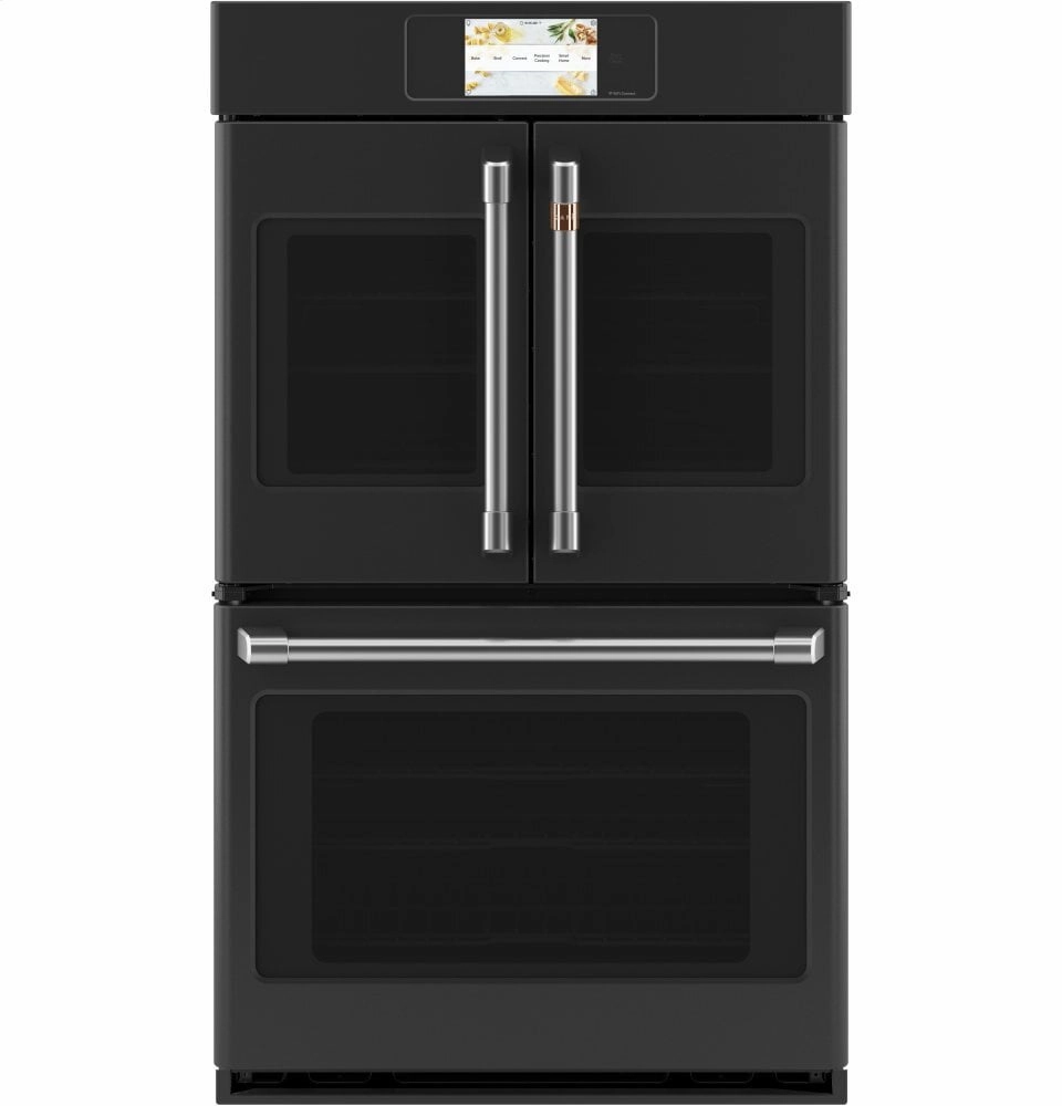 Cafe CTD90FP3ND1 Caf Professional Series 30" Smart Built-In Convection French-Door Double Wall Oven Wall Ovens 27 inch wall oven built-in
