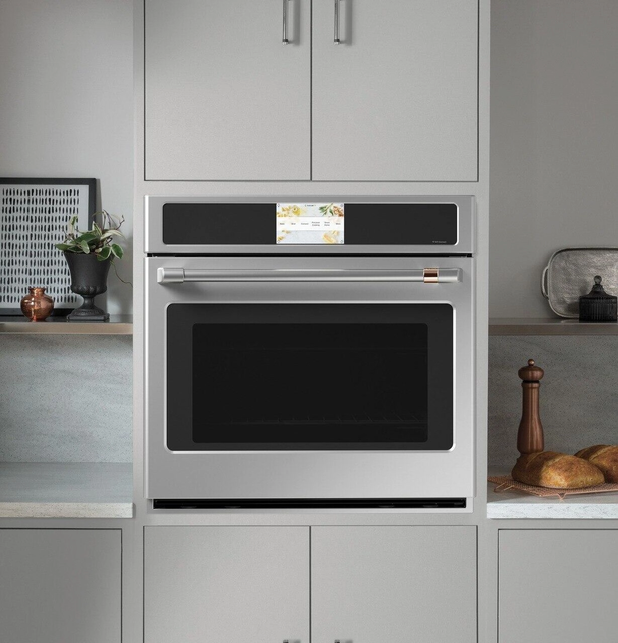 Cafe CTS90DP2NS1 Caf&#8482; Professional Series 30" Smart Built-In Convection Single Wall Oven