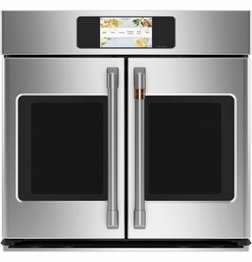 Cafe CTS90FP2NS1 Caf Professional Series 30" Smart Built-In Convection French-Door Single Wall Oven Wall Ovens convection wall oven with steam assist