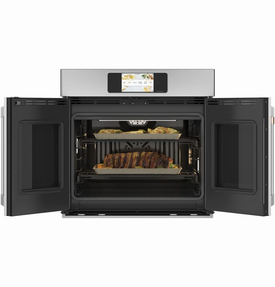 Cafe CTS90FP2NS1 Caf Professional Series 30" Smart Built-In Convection French-Door Single Wall Oven