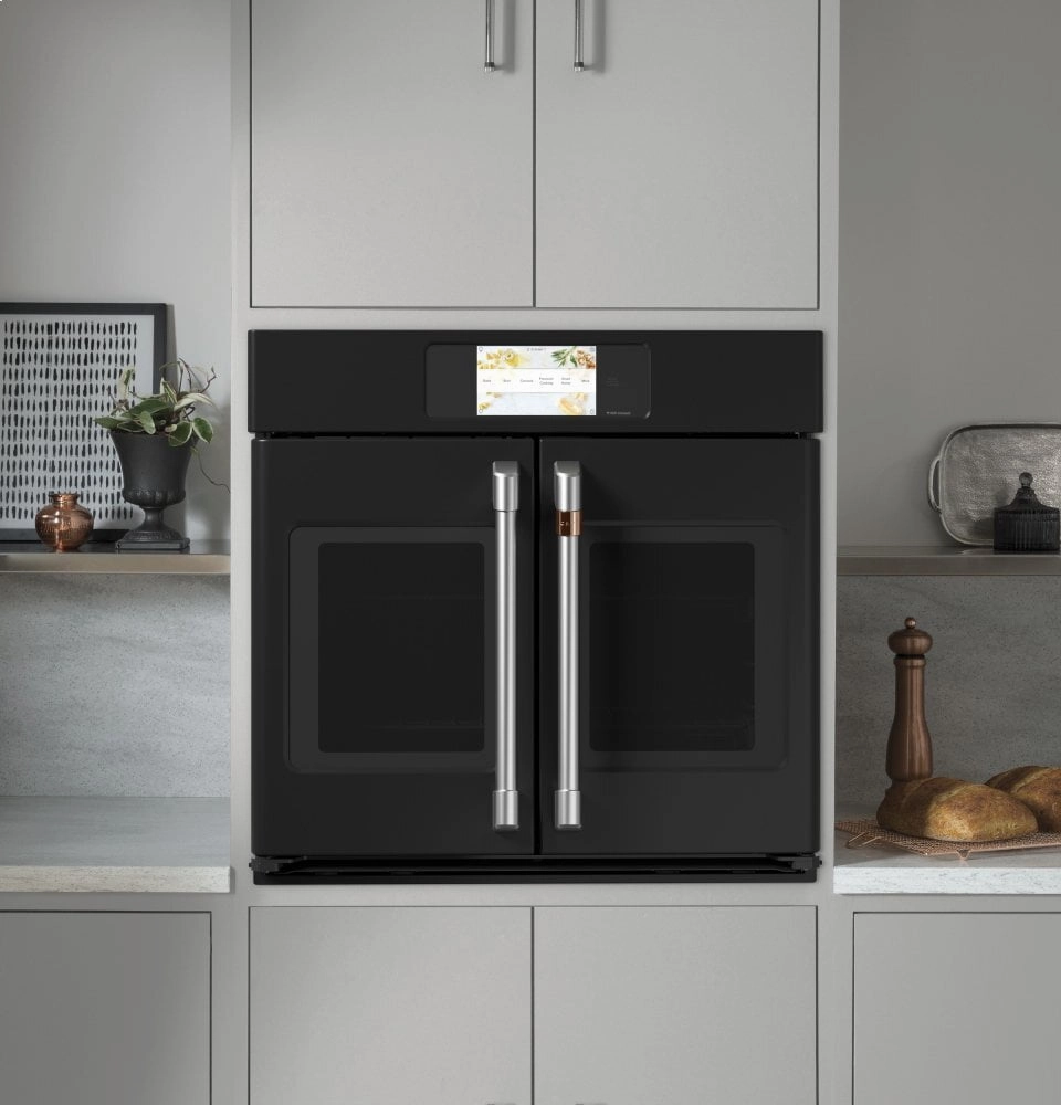 Cafe CTS90FP3ND1 Caf Professional Series 30" Smart Built-In Convection French-Door Single Wall Oven