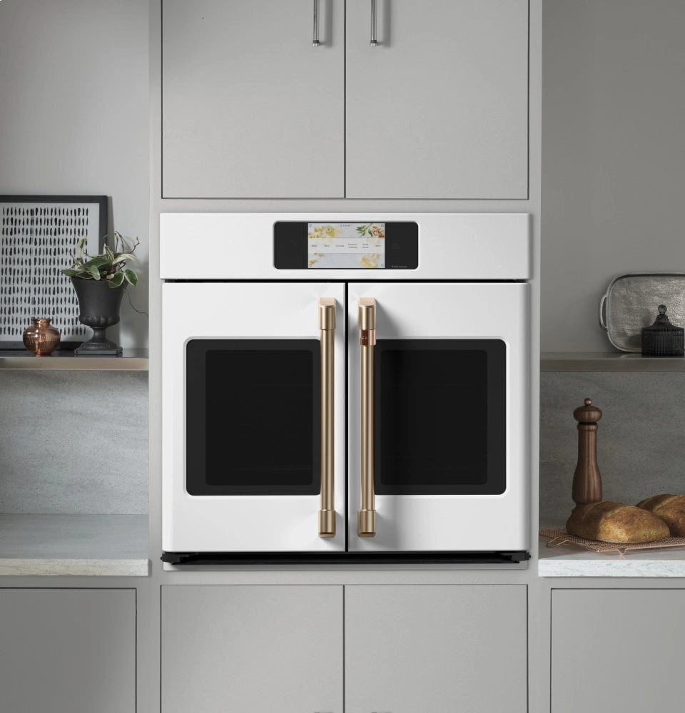 Cafe CTS90FP4NW2 Caf Professional Series 30" Smart Built-In Convection French-Door Single Wall Oven