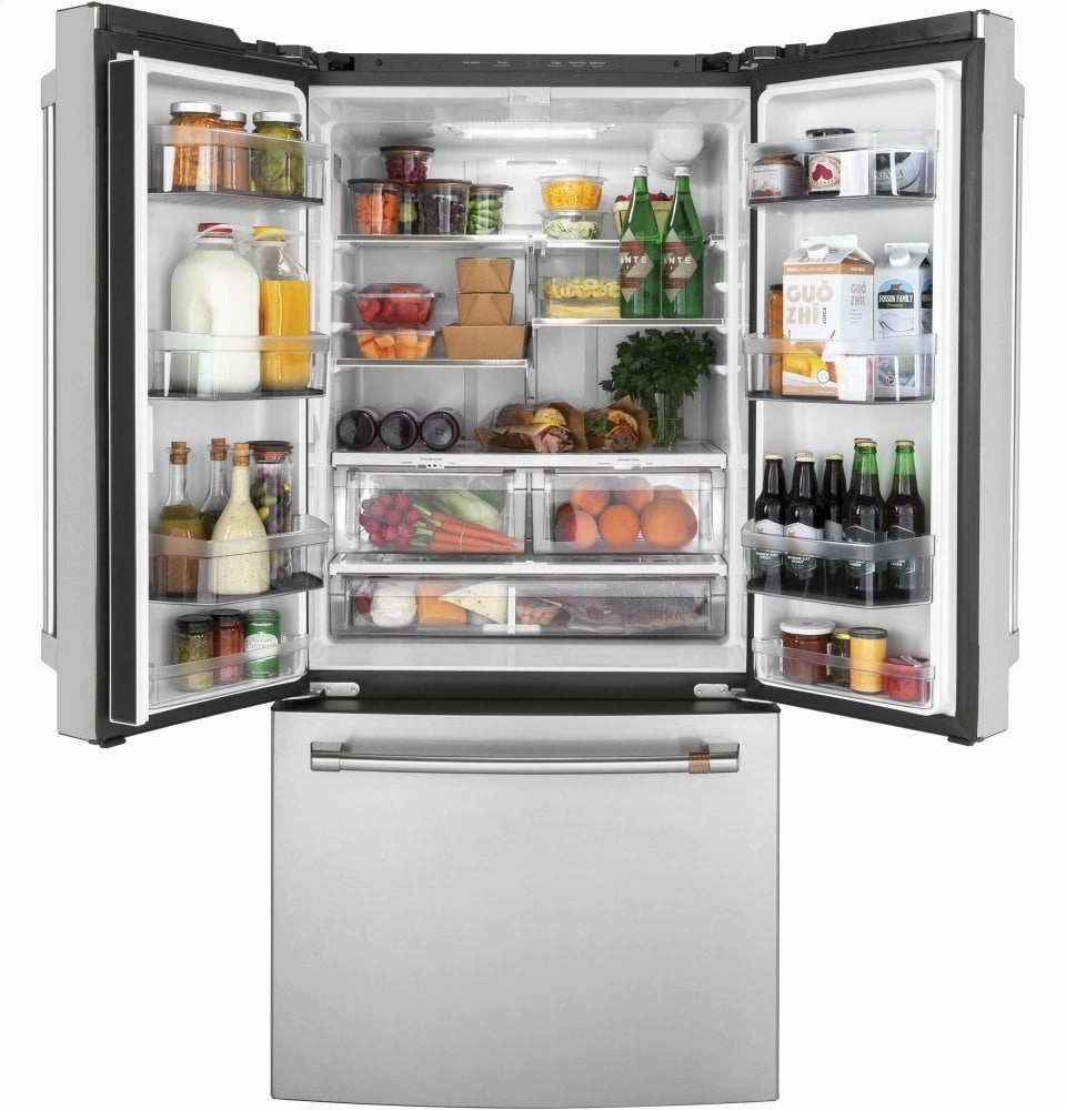 Cafe CWE19SP2NS1 Caf Energy Star? 18.6 Cu. Ft. Counter-Depth French-Door Refrigerator