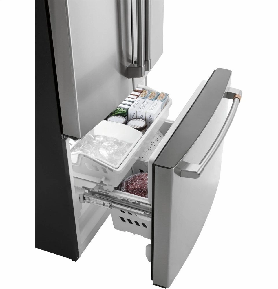 Cafe CWE19SP2NS1 Caf Energy Star? 18.6 Cu. Ft. Counter-Depth French-Door Refrigerator