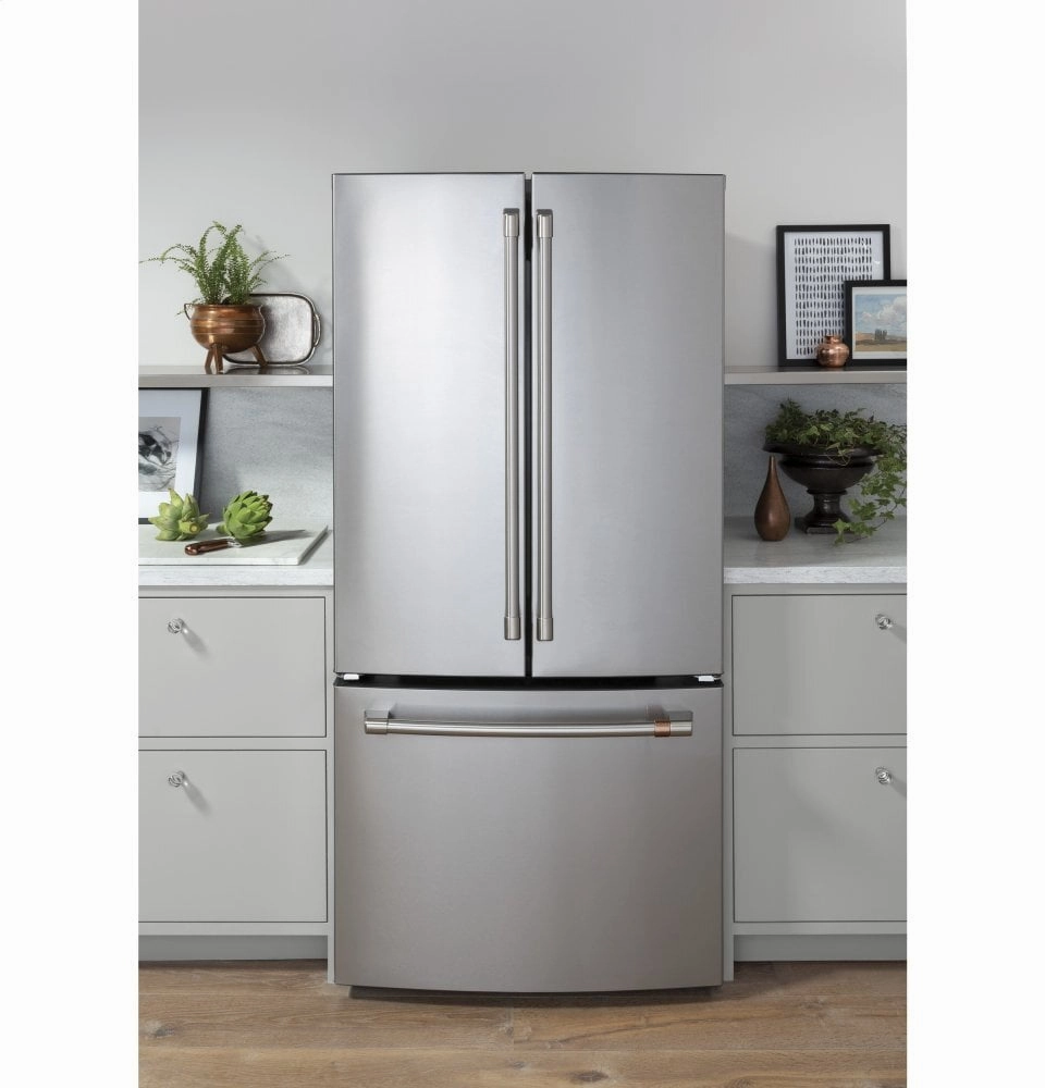 Cafe CWE19SP2NS1 Caf Energy Star? 18.6 Cu. Ft. Counter-Depth French-Door Refrigerator