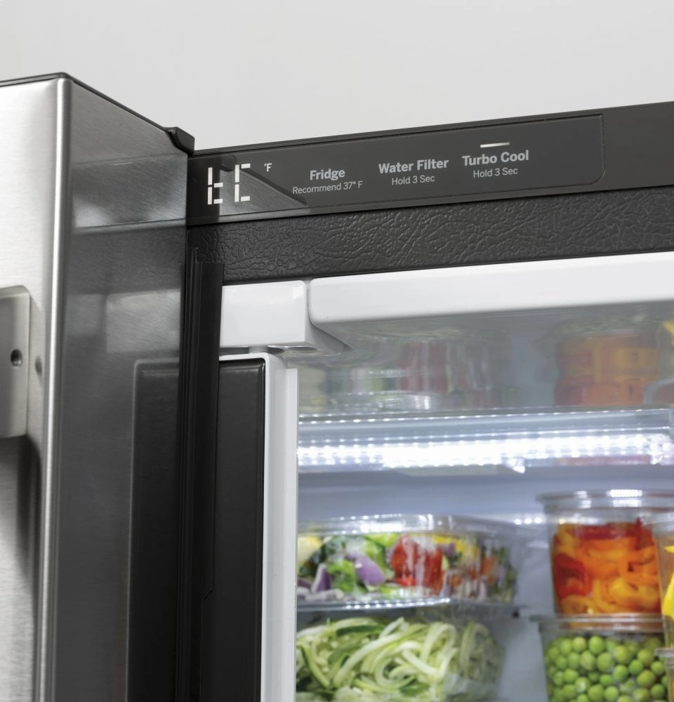 Cafe CWE19SP4NW2 Caf Energy Star? 18.6 Cu. Ft. Counter-Depth French-Door Refrigerator