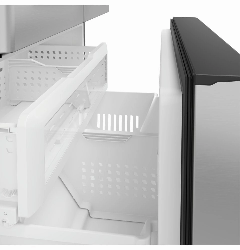Cafe CWE23SP2MS1 Caf Energy Star? 23.1 Cu. Ft. Smart Counter-Depth French-Door Refrigerator