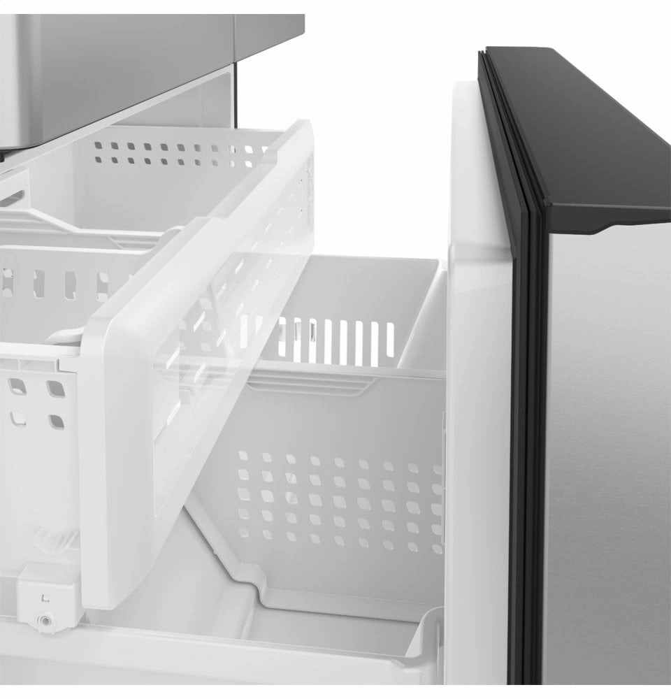Cafe CWE23SP2MS1 Caf Energy Star? 23.1 Cu. Ft. Smart Counter-Depth French-Door Refrigerator
