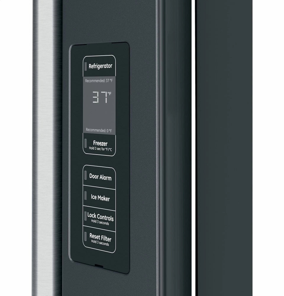 Cafe CWE23SP4MW2 Caf Energy Star? 23.1 Cu. Ft. Smart Counter-Depth French-Door Refrigerator