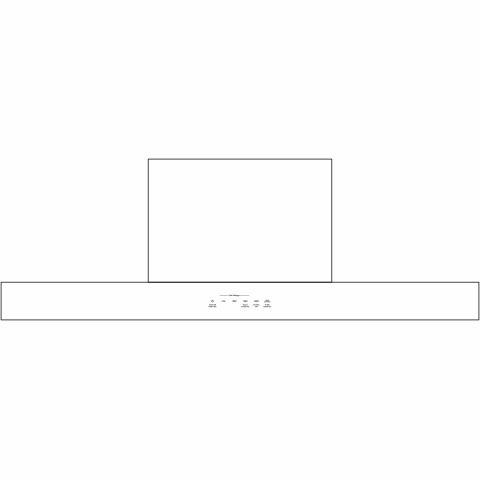Cafe UVW8361SLSS 36" Designer Wall Mount Hood W/ Dimmable Led Lighting