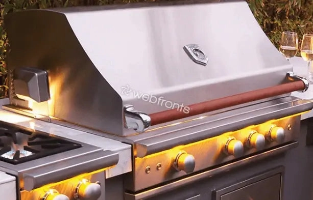 Caliber Appliances CGP422G1SRL Crossflame Pro Series - Estate Scale 42" Liquid Propane Grill