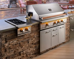 Caliber Appliances CGP422G1SRN Crossflame Pro Series - Estate Scale 42" Natural Gas Grill Pro Barbeque Grills,professional outdoor grill